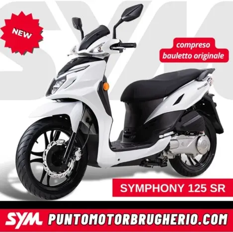 NEW SYM SYMPHONY SR 125 EURO E5 PLUS PUNTO MOTOR BRUGHERIO SYM BRUGHERIO MONZA BRIANZA PROVINCIA DI MILANO CITTA METROPOLITANA SYM 